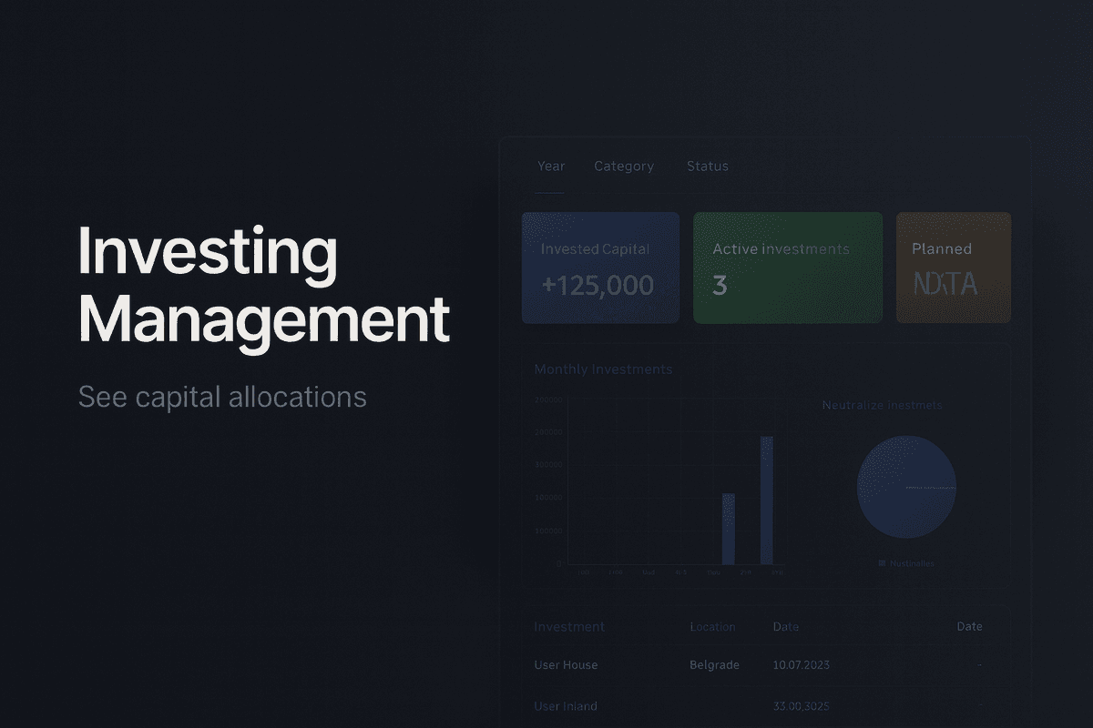 Investicije i troškovi